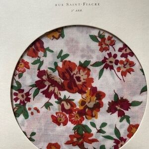 Sezane Small Cotton Scarf NWT